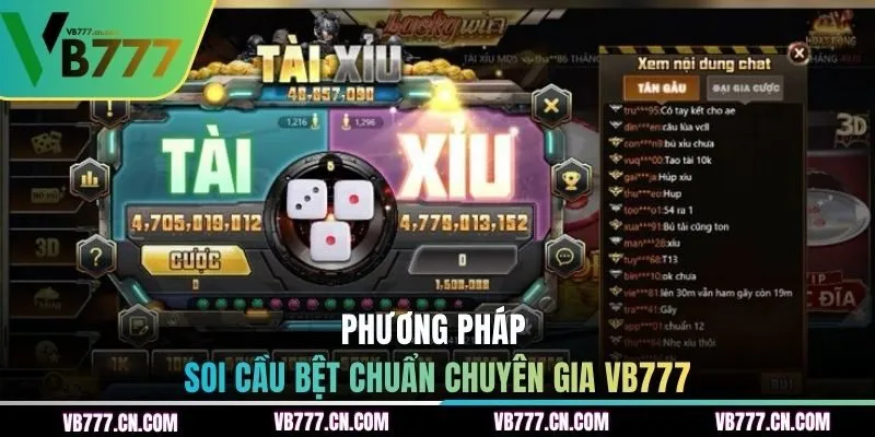 Phương pháp soi cầu bệt chuẩn chuyên gia VB777